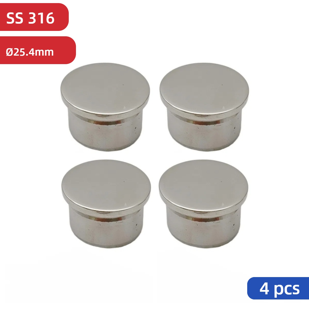 Home Improvement Ending - 4 PCS 316 Stainless Steel Hand