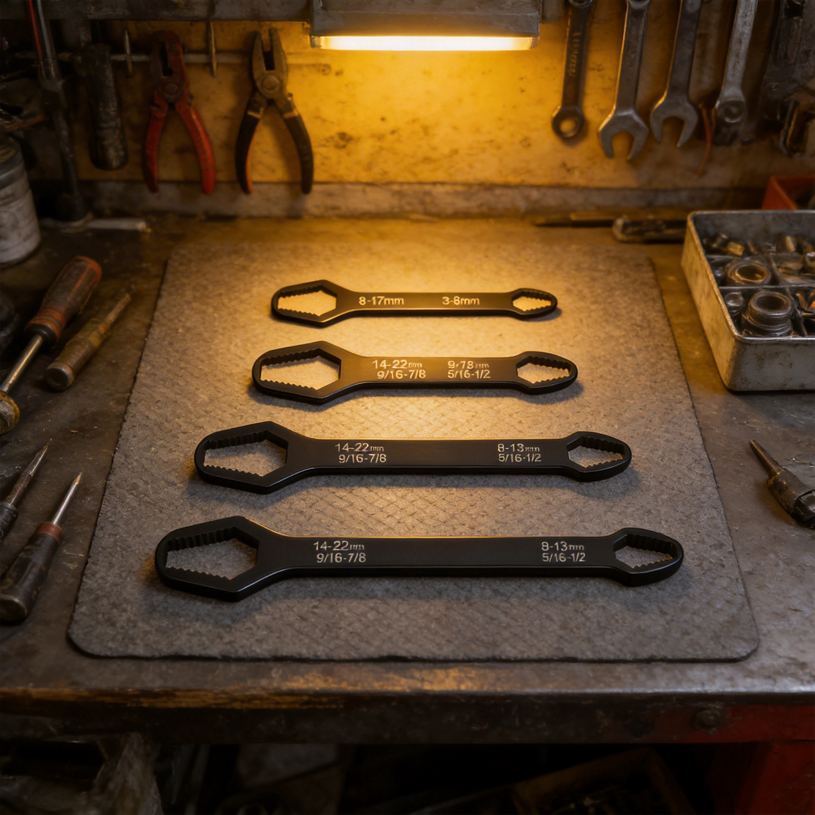 Home Improvement Ending - Universal Self Adjusting Wrench 3mm-22mm Self-Tightening