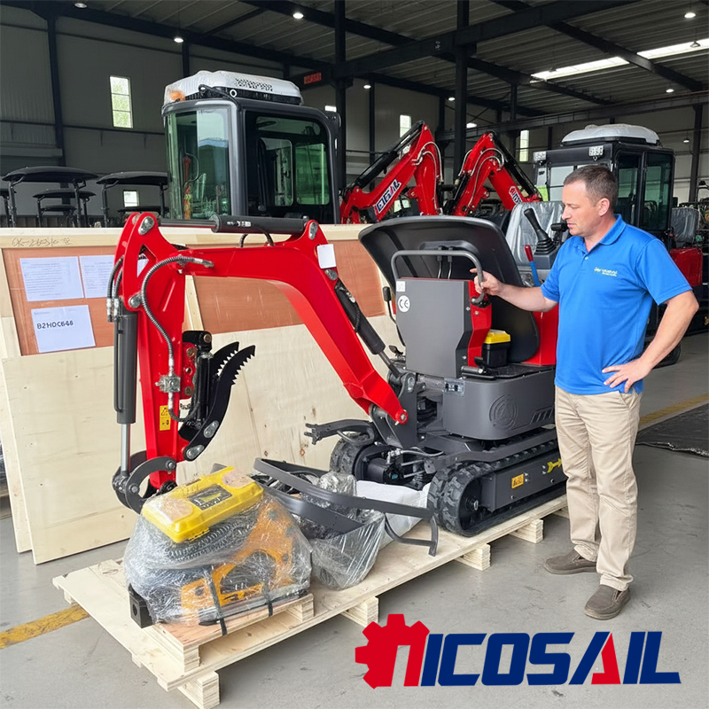 Home Improvement Retailers - 1.2ton Mini Excavator CE Euro 5
