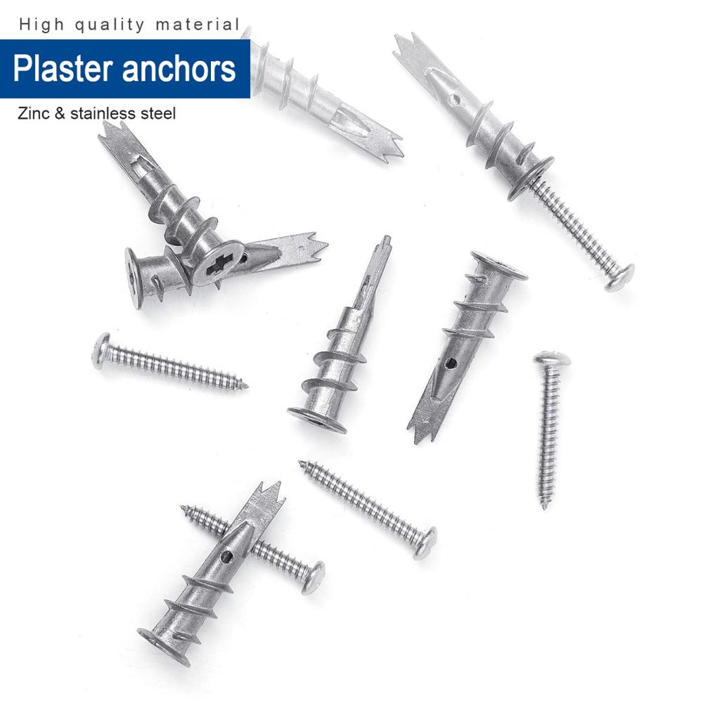 NINDEJIN 120pcs/set Self Drill - огляд і ціна Drywall Anchor Screw
