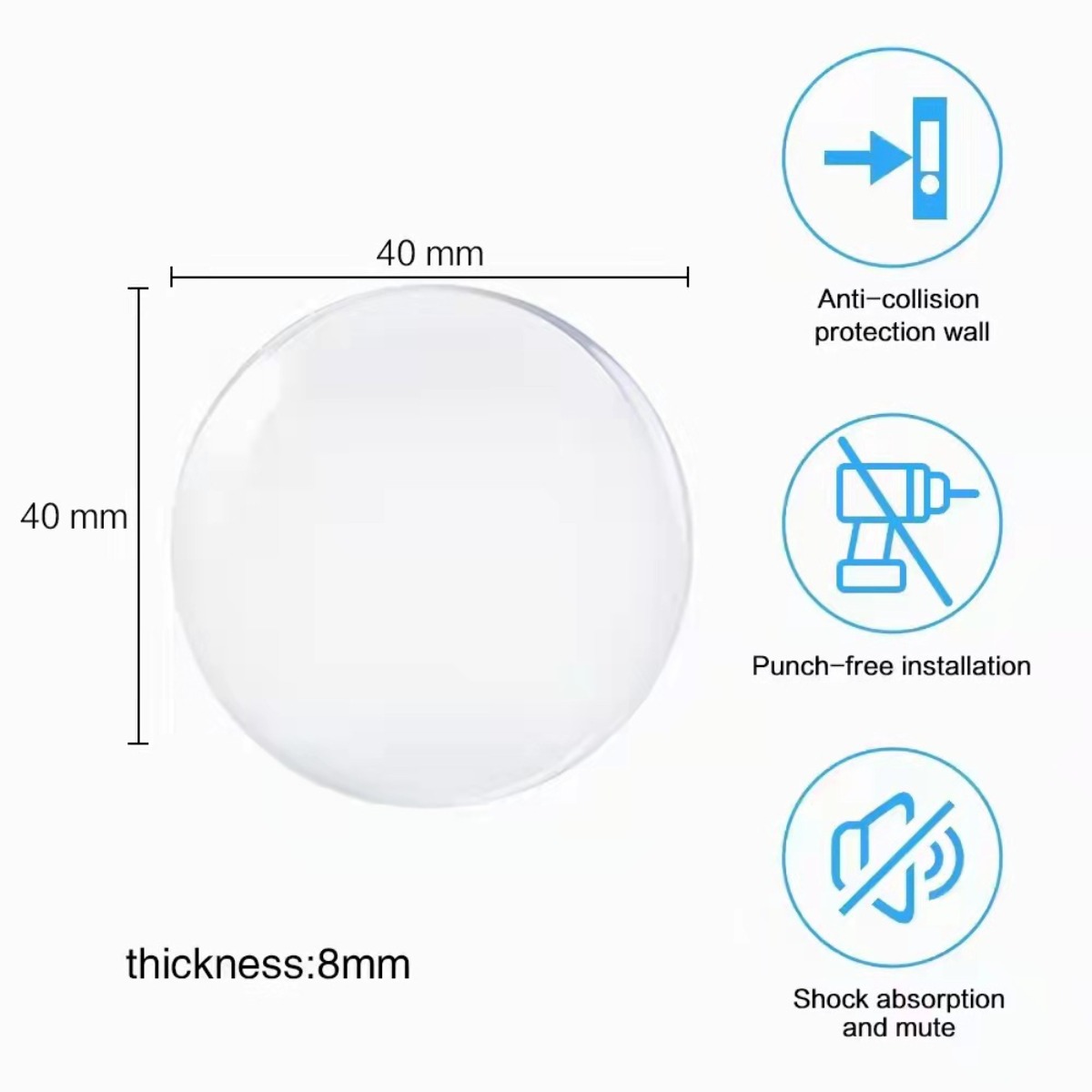 Self Adhesive Silicone Anti Co - огляд і ціна Home Improvement Noise