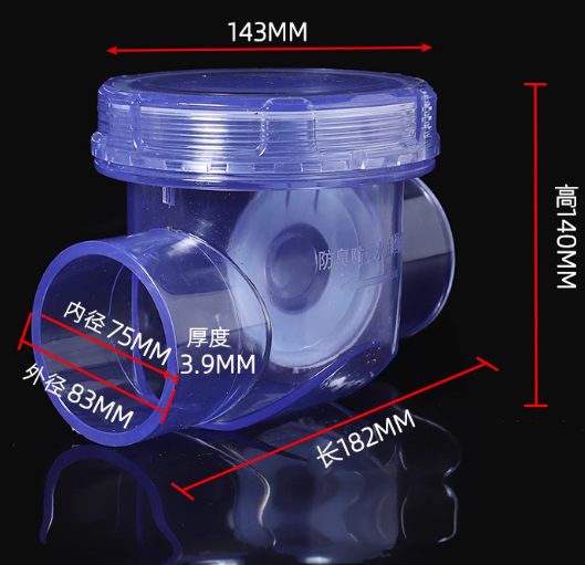 PVC transparent visible check  - огляд і ціна Home Improvement K&B Construction