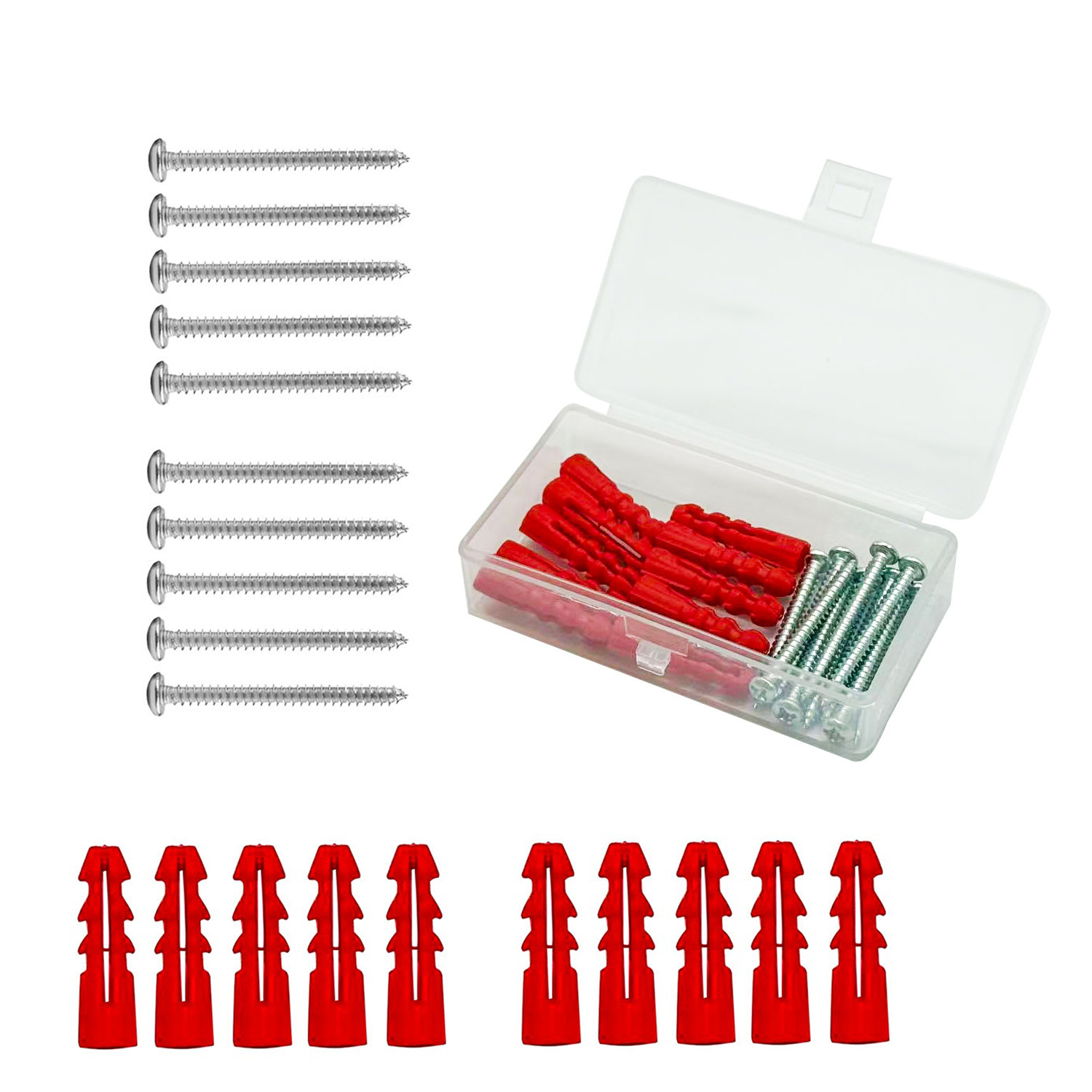 10pcs Self-Tapping Screws Dryw - огляд і ціна Drywall Anchor Screw