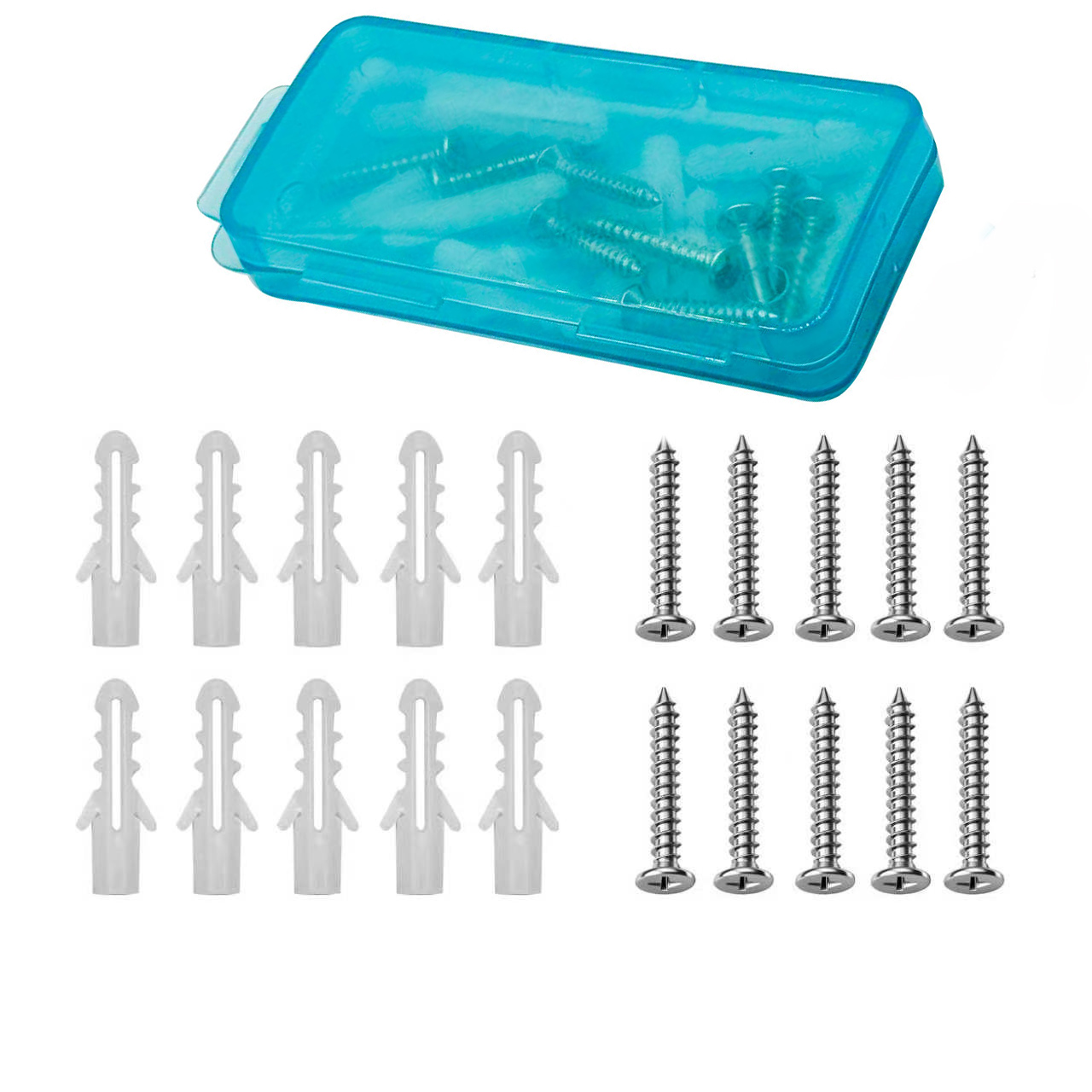 10pcs Self-Tapping Screws Dryw - огляд і ціна Drywall Anchor Screw