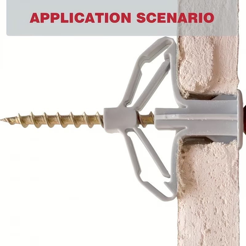 100PCS Plasterboard Expansion  - огляд і ціна Drywall Anchor Screw