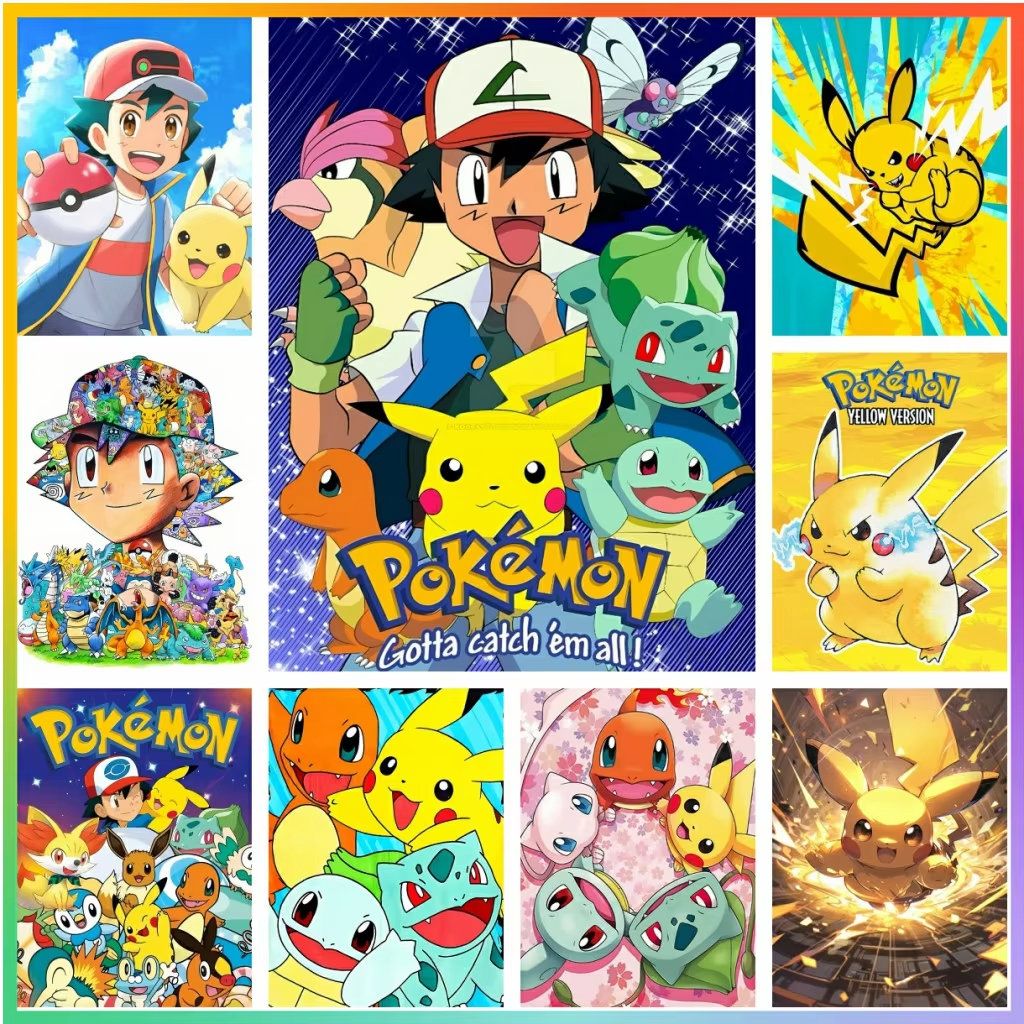 Pokemon Pikachu Colorful Oil P - огляд і ціна Home Improvement Tv Show