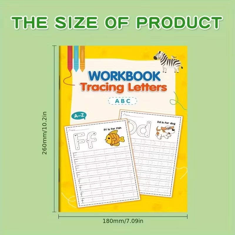 32-Page A-Z Alphabet Practice  - огляд і ціна Home Improvement Books