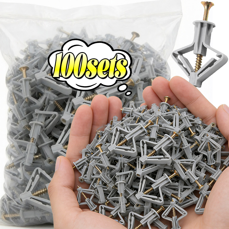Butterfly Shape Plasterboard D - огляд і ціна Drywall Anchor Screw