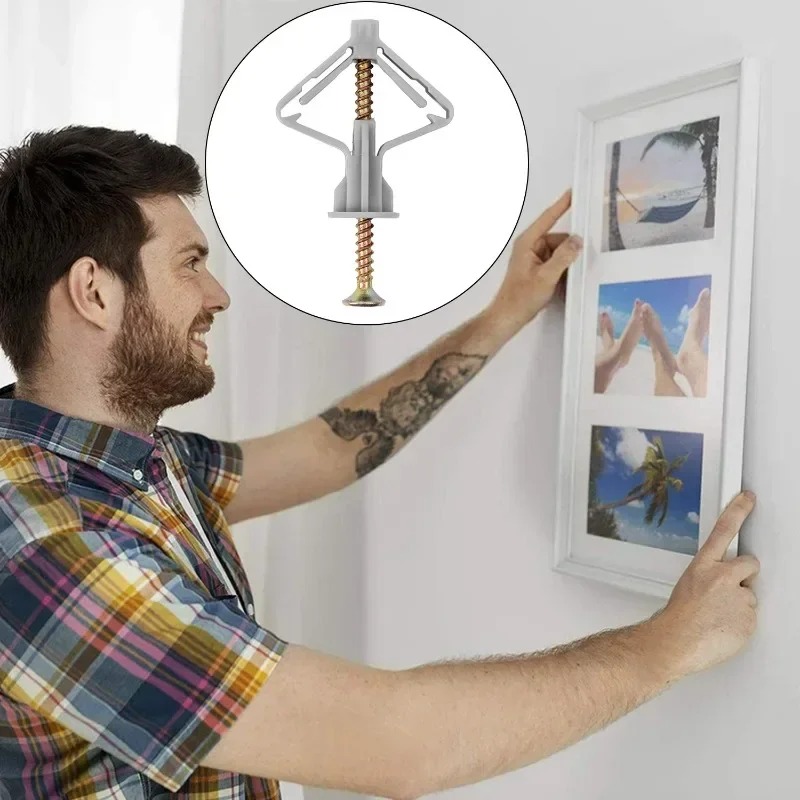Butterfly Shape Plasterboard D - огляд і ціна Drywall Anchor Screw