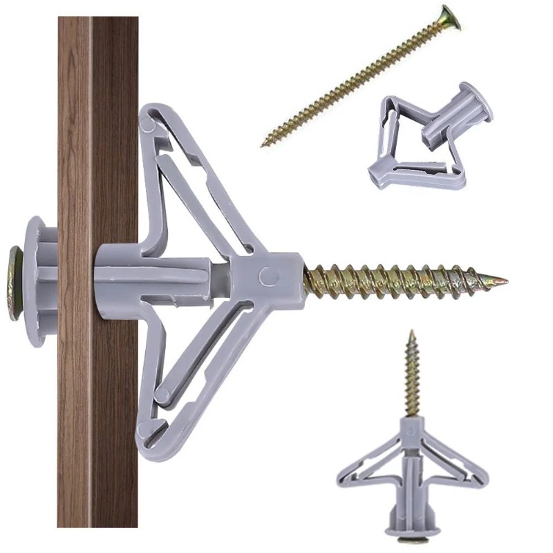 Butterfly Shape Plasterboard E - огляд і ціна Drywall Anchor Screw