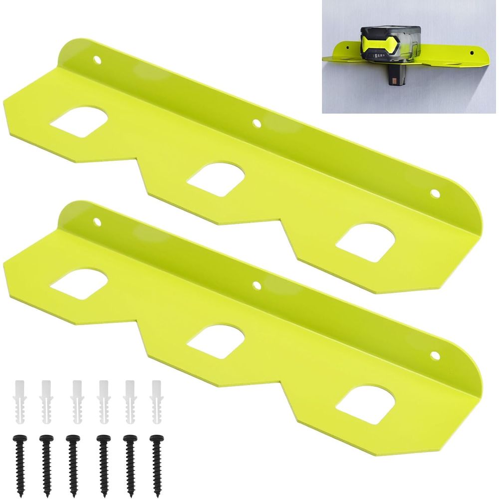 2-Piece Metal 18V Battery Wall - огляд і ціна Drywall Anchor Screw